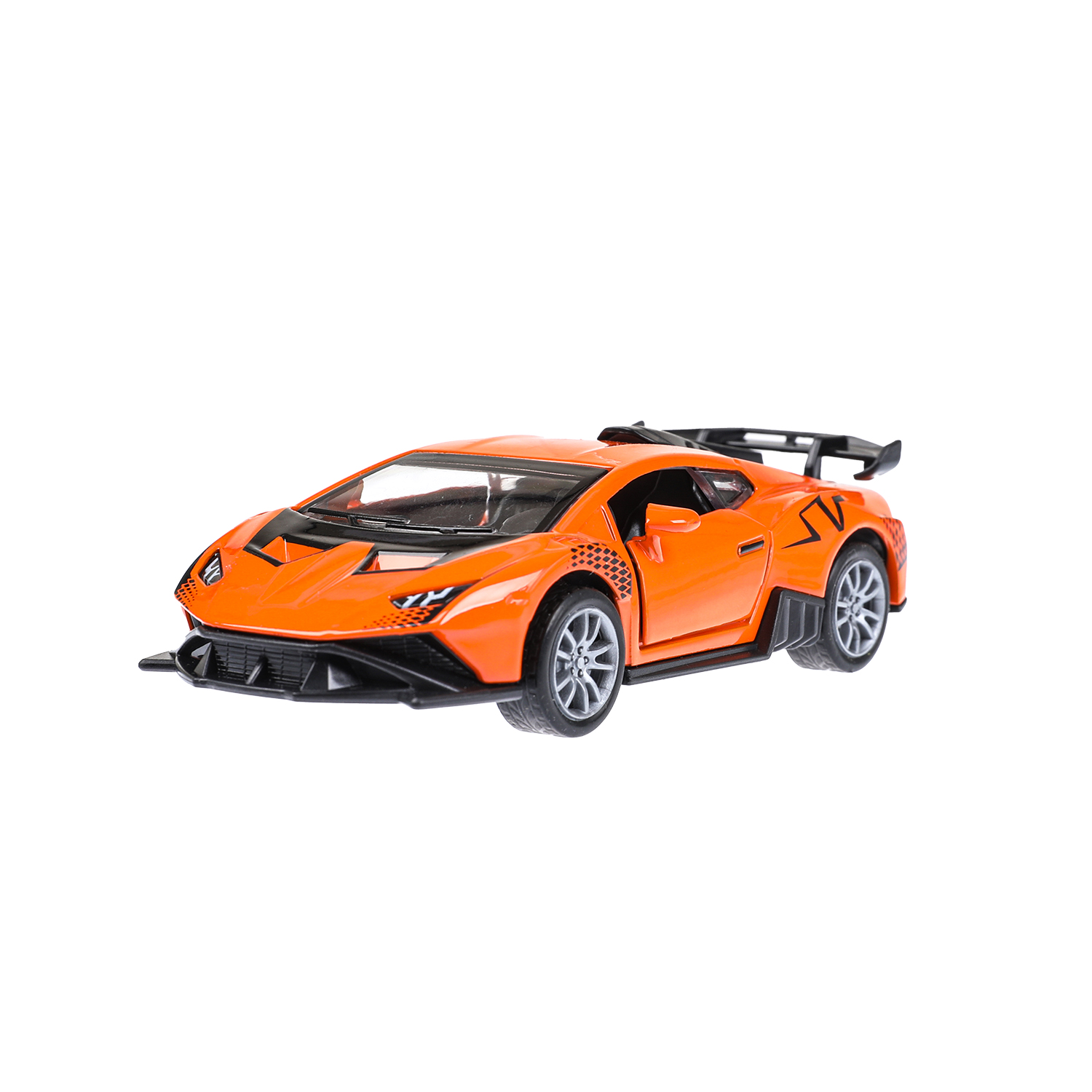 Автомобиль Технопарк Lamborghini Спорткар оранжевый 380342 - фото 10