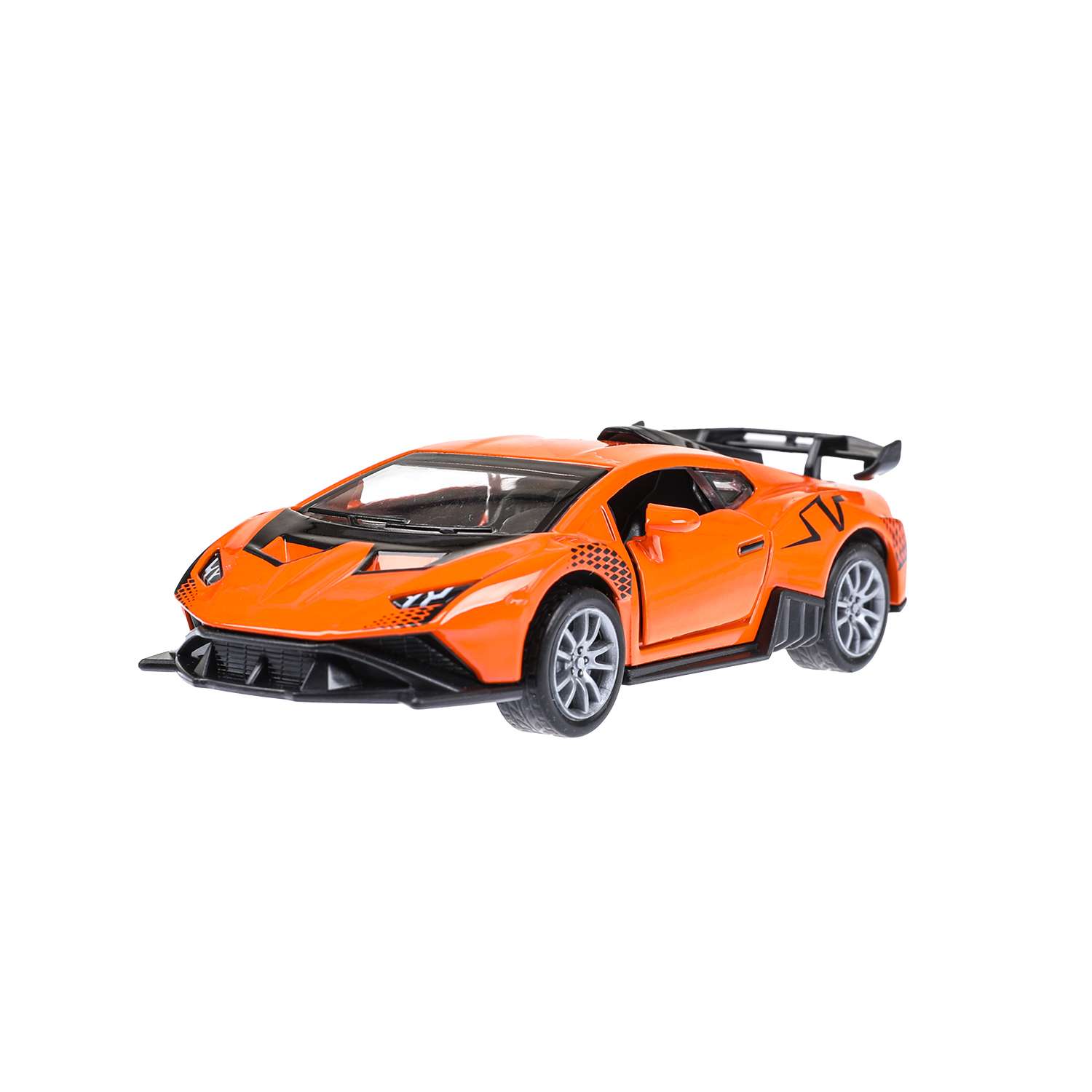 Автомобиль Технопарк Lamborghini Спорткар оранжевый 380342 - фото 10