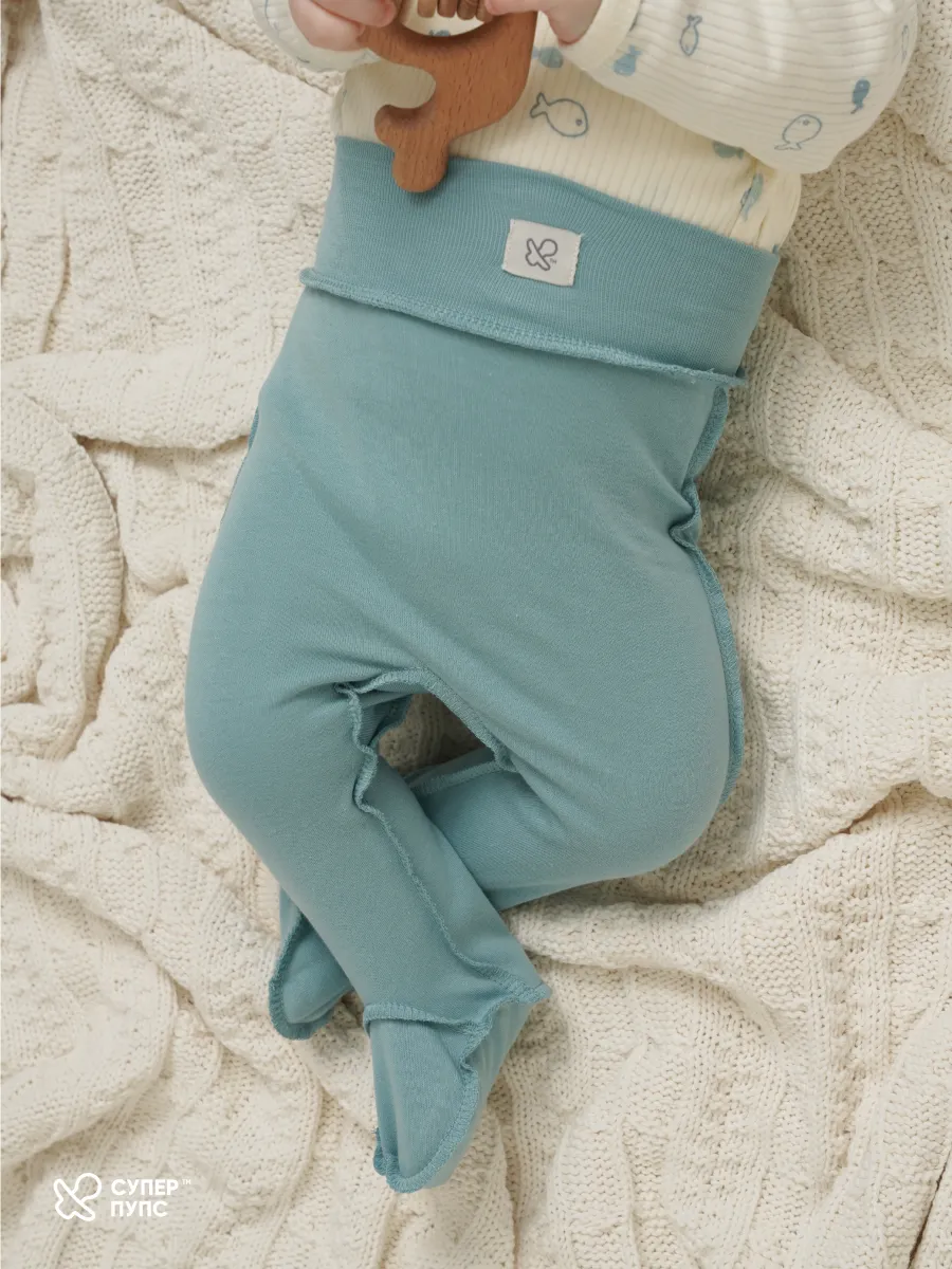 Ползунки 3 шт Супер Пупс нбр/3пр/полз/SK21/голубыерыбки - фото 12