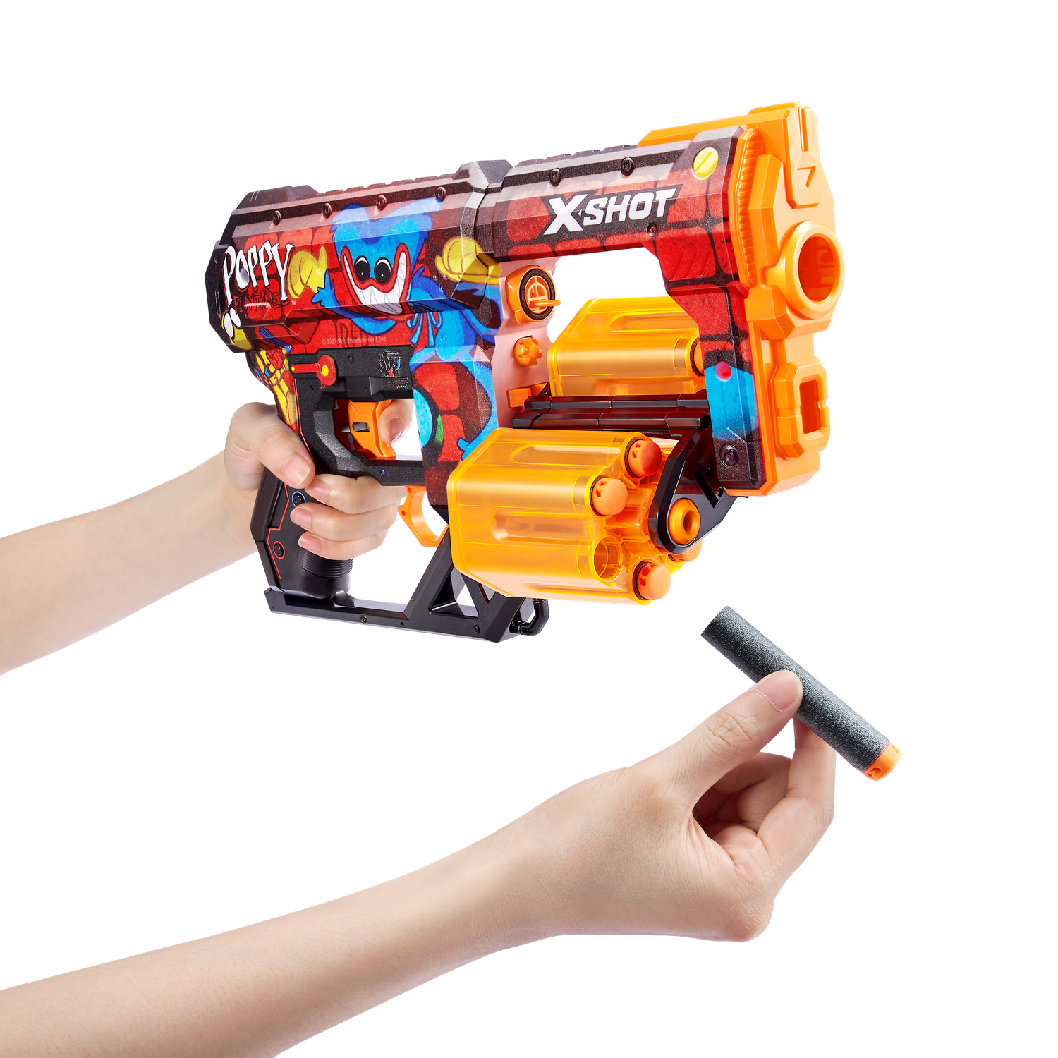 Бластер Zuru XSHOT  Skins Dread Poppy Playtime в ассортименте - фото 8