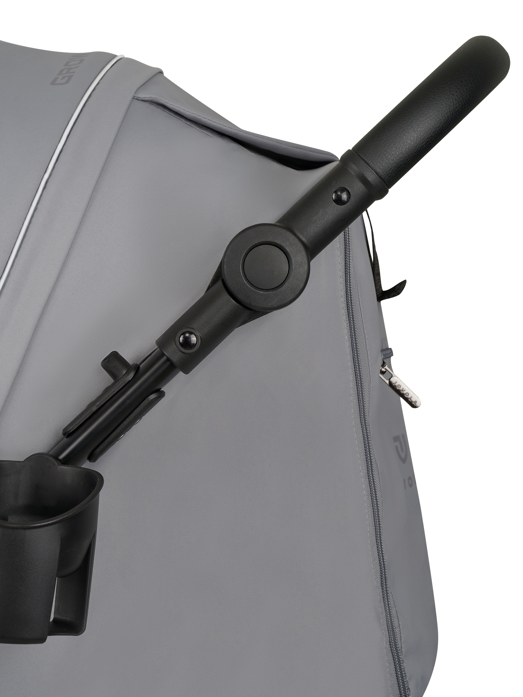 Коляска прогулочная JOVOLA Selena SL, всесезонная серый - фото 38