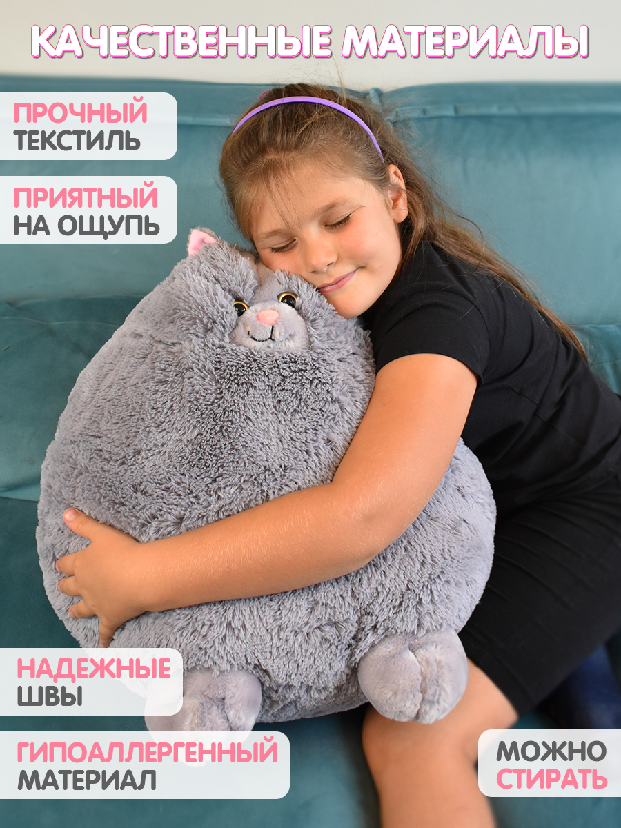 Мягкая игрушка Плюшевая мафия кот шарик - фото 8