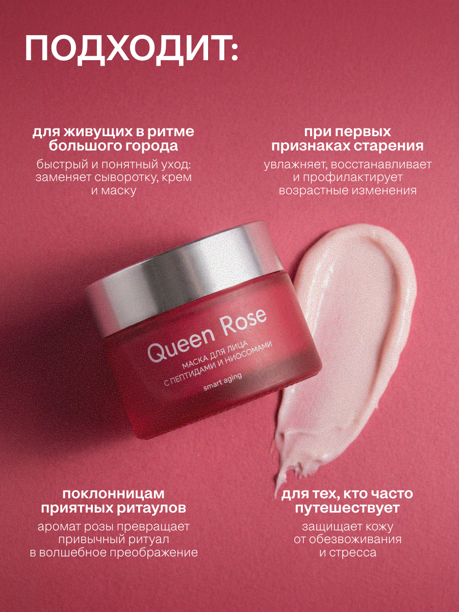Маска Краснополянская косметика Queen Rose 50 мл - фото 6