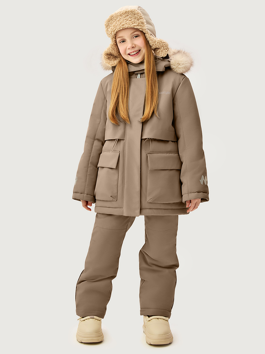 Костюм NIKASTYLE 7з3426 какао - фото 1