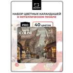 Карандаши цветные Малевичъ 40 шт.
