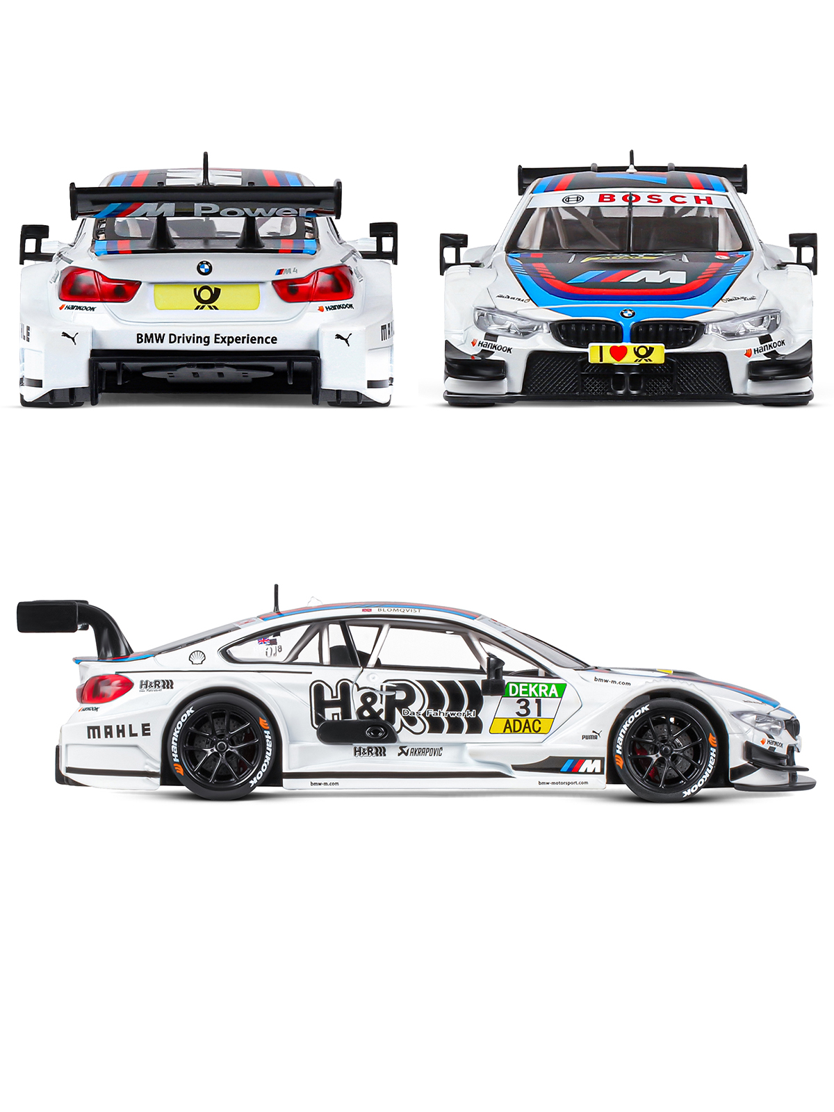 Автомобиль АВТОпанорама BMW M4 1:24 JB1200219 - фото 5
