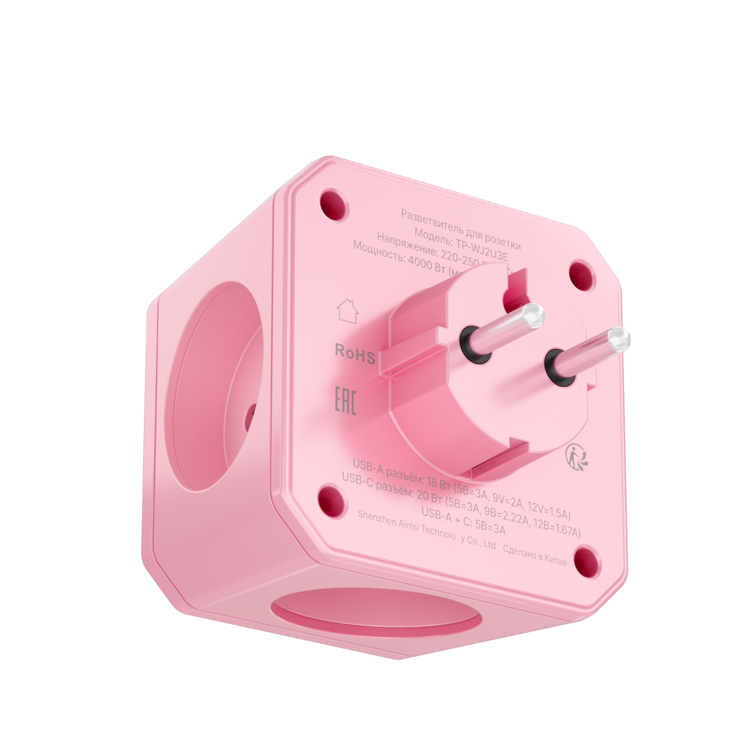 Разветвитель сетевой AGNI TP-WJ2U3E - фото 5