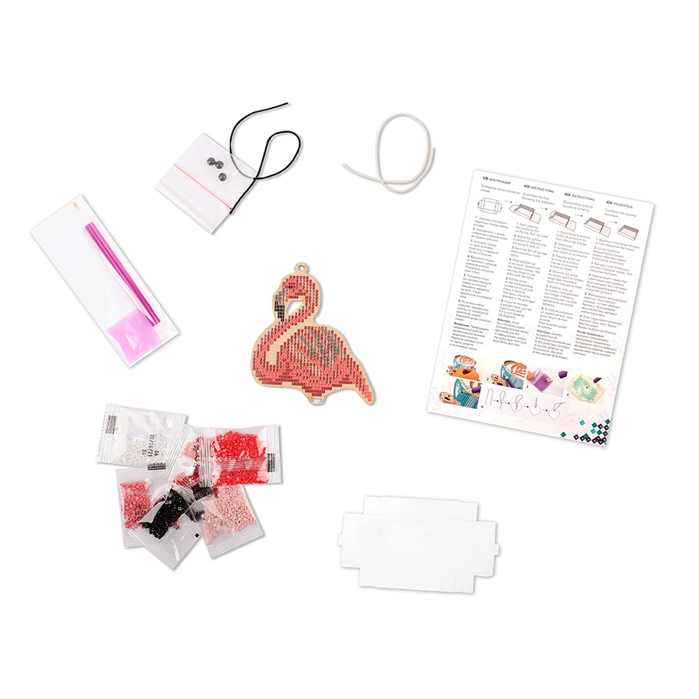 Алмазная мозаика Фрея Фламинго - фото 3