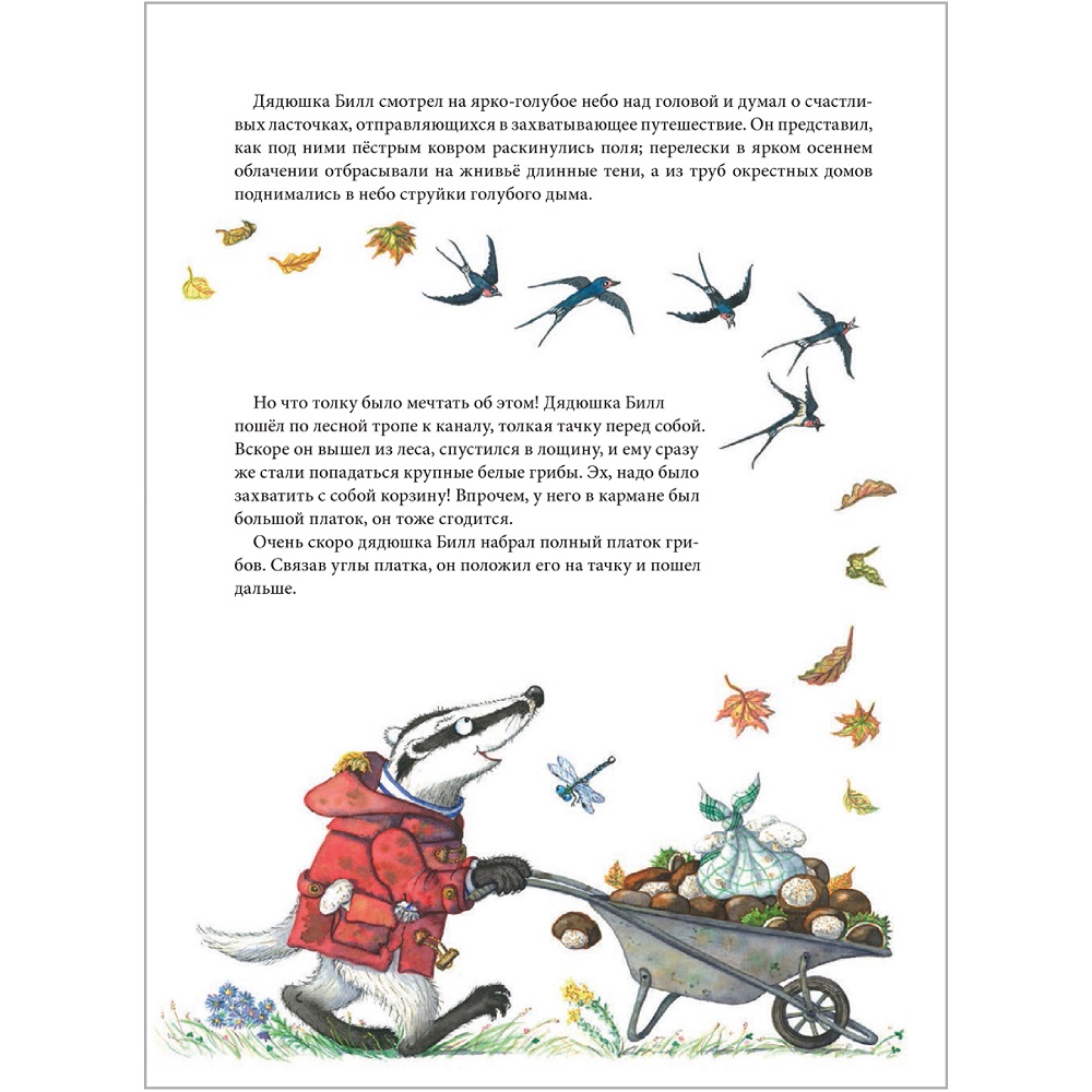 Дeнис Уоткинс-Питчфорд / Добрая книга / Билл Барсук и Вольный ветер / 1-я книга / иллюстрации Дорис Лехер - фото 9