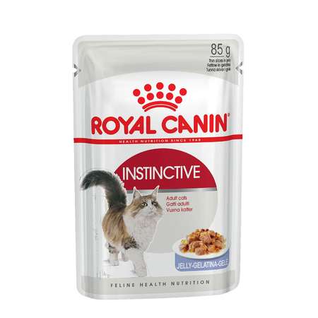 Корм влажный для кошек ROYAL CANIN Instinctive 85г желе пауч 46762