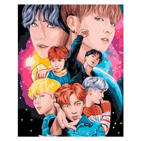 Картина по номерам Art sensation Stray Kids в ассортименте