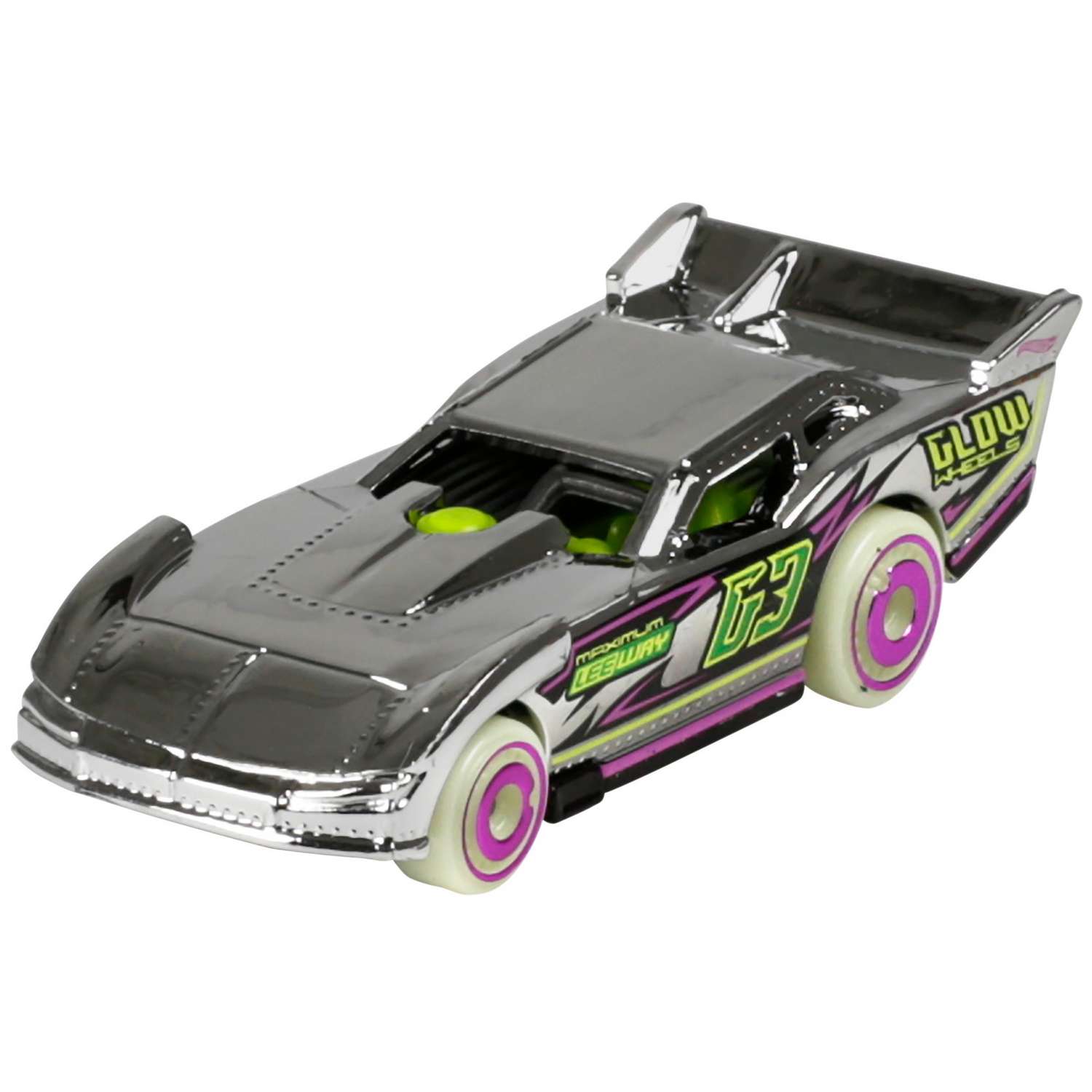 Игровой набор Hot Wheels Глоу Вилс 2шт FVN40 - фото 3