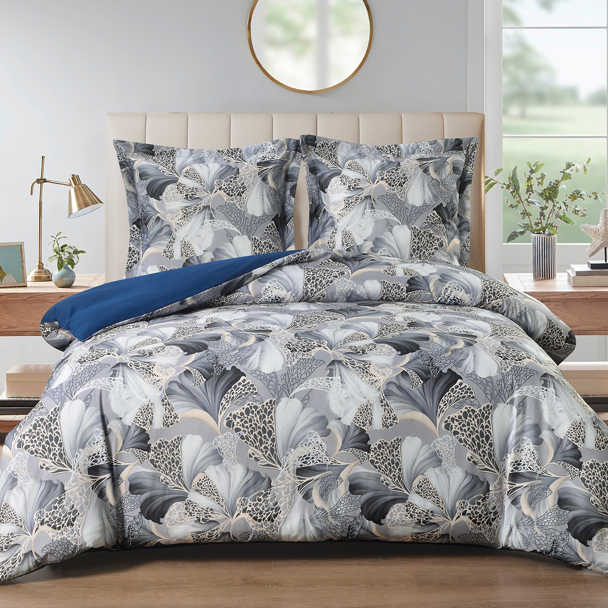 Комплект постельного белья MCotton 2-спальный Мичела 4 предм. - фото 1