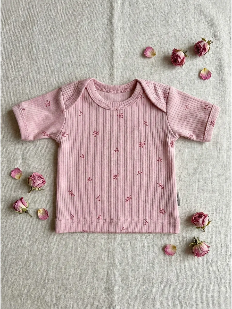 Футболки 3 шт Супер Пупс нбр/3пр/футб/розовыеягодки - фото 2