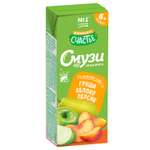 Сок Маленькое счастье Яблоко-персик с 6 мес 0.2 л