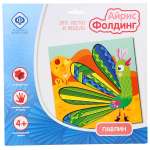 Аппликация Фабрика Фантазий Айрис-фолдинг Павлин