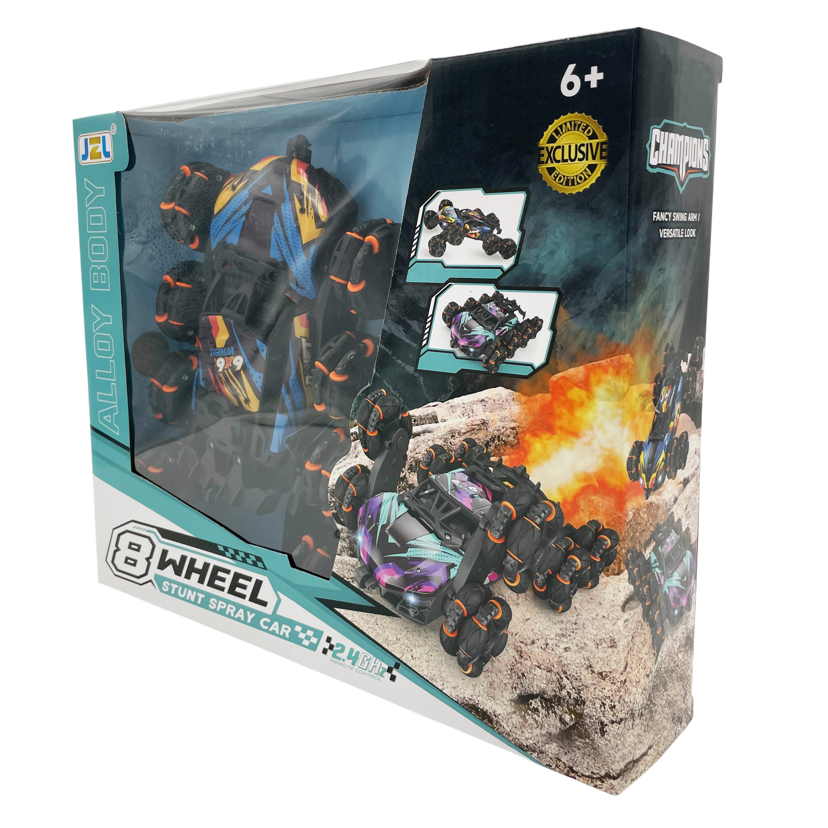 Автомобиль РУ JZL с паром светом и музыкой - фото 5