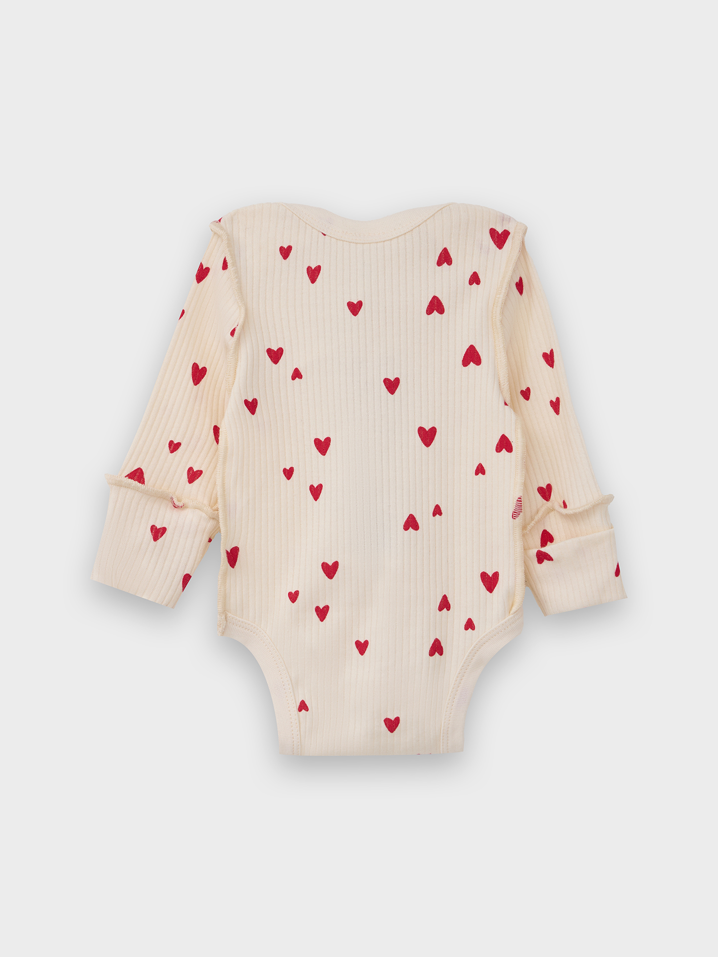 Комплект Mark Formelle (Марк Формэль) 89406-1/сердечки на молочном +красный - фото 5