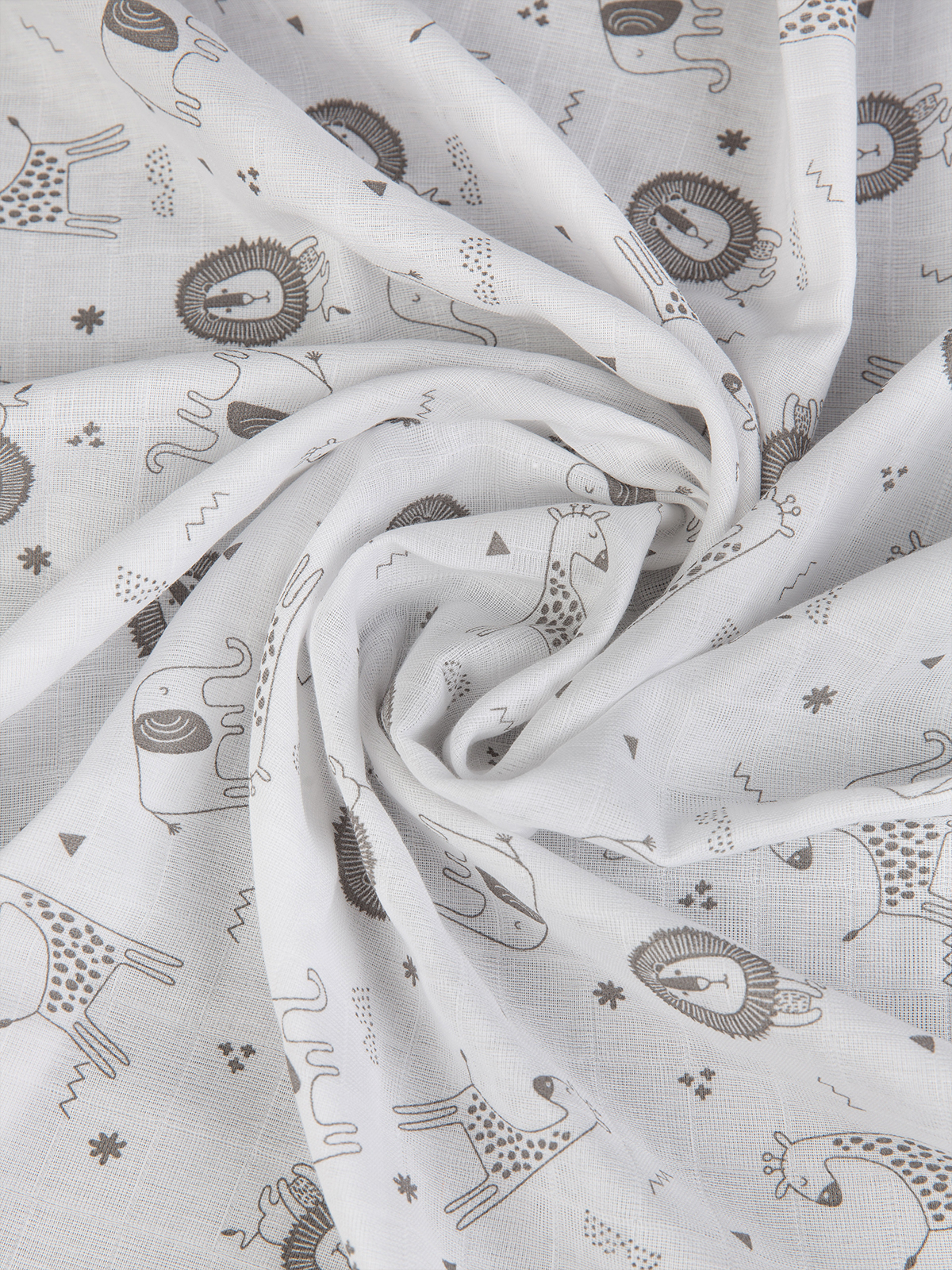 Пелёнка inlovery муслин 130x90 см 2 шт. - фото 27