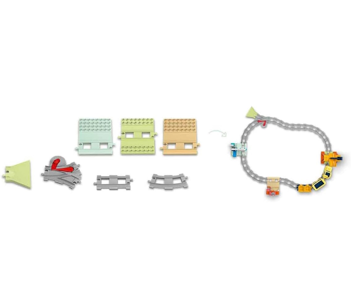Конструктор LEGO DUPLO Большой пассажирский поезд 103 дет. - фото 5
