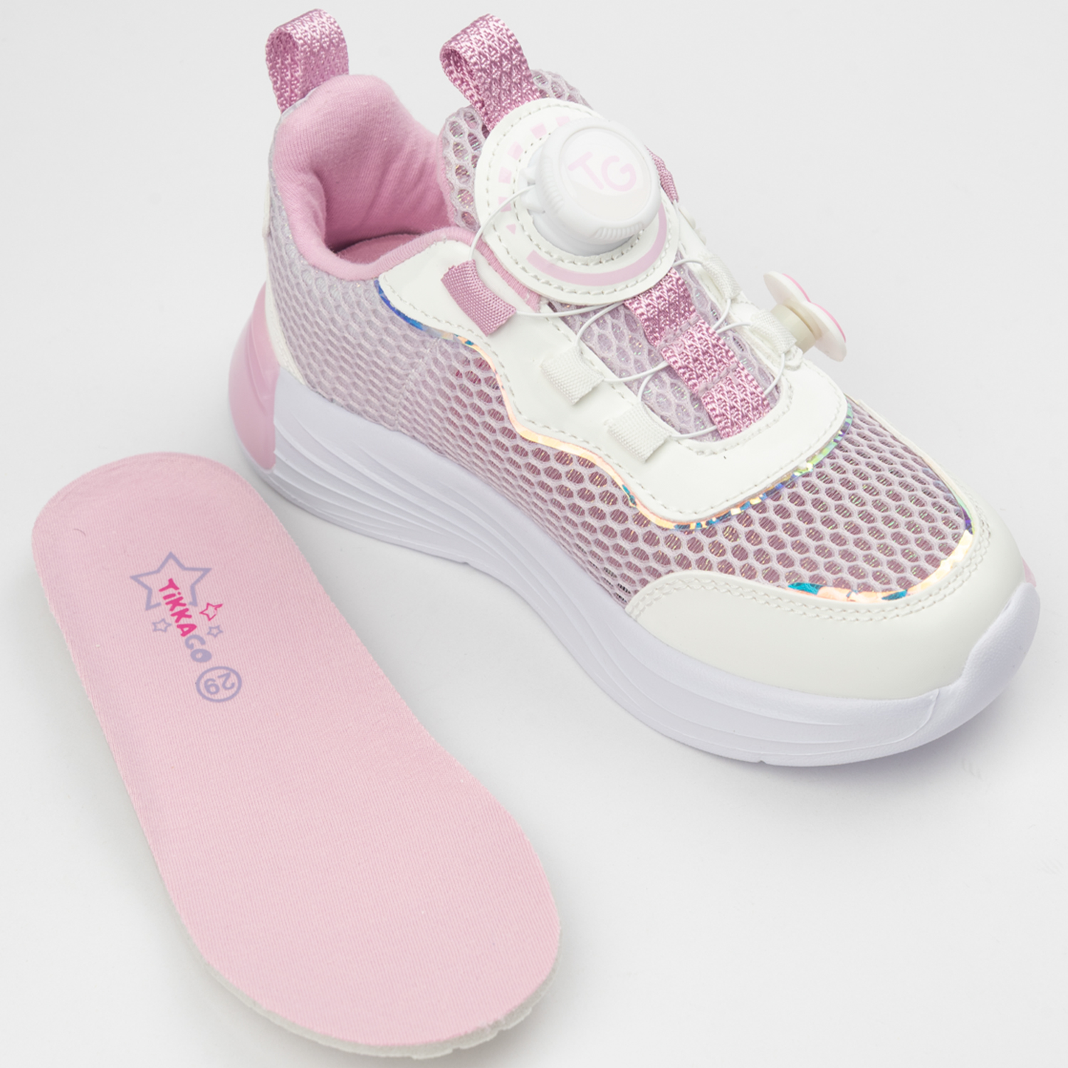 Кроссовки TikkaGo 2G13_24015_white-lilac - фото 6
