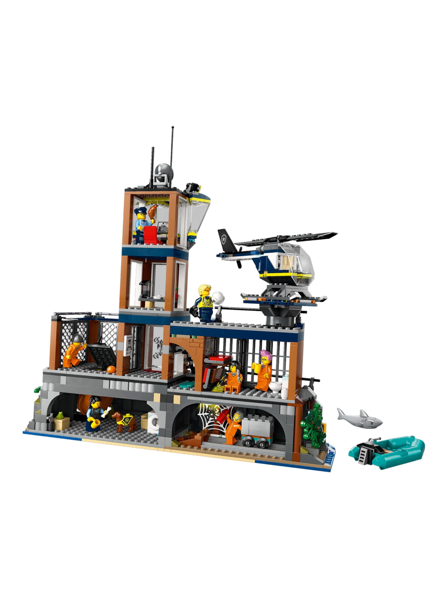 Конструктор LEGO City Полицейская тюрьма 980 дет. - фото 4