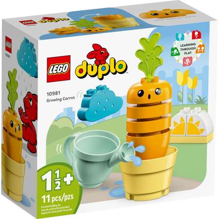 Конструктор LEGO DUPLO Growing Carrot блочный