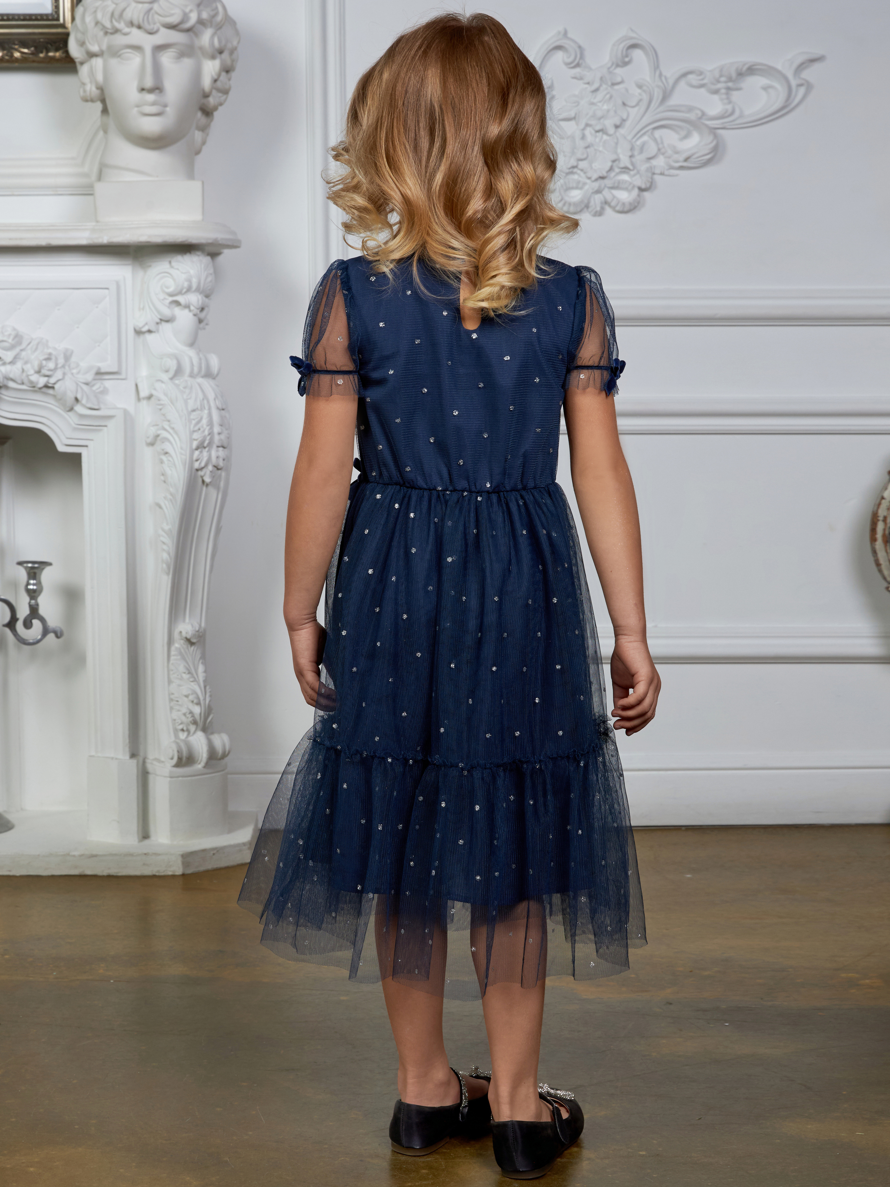 Платье ME WE KG225-W601-191_Темно-синий - фото 3