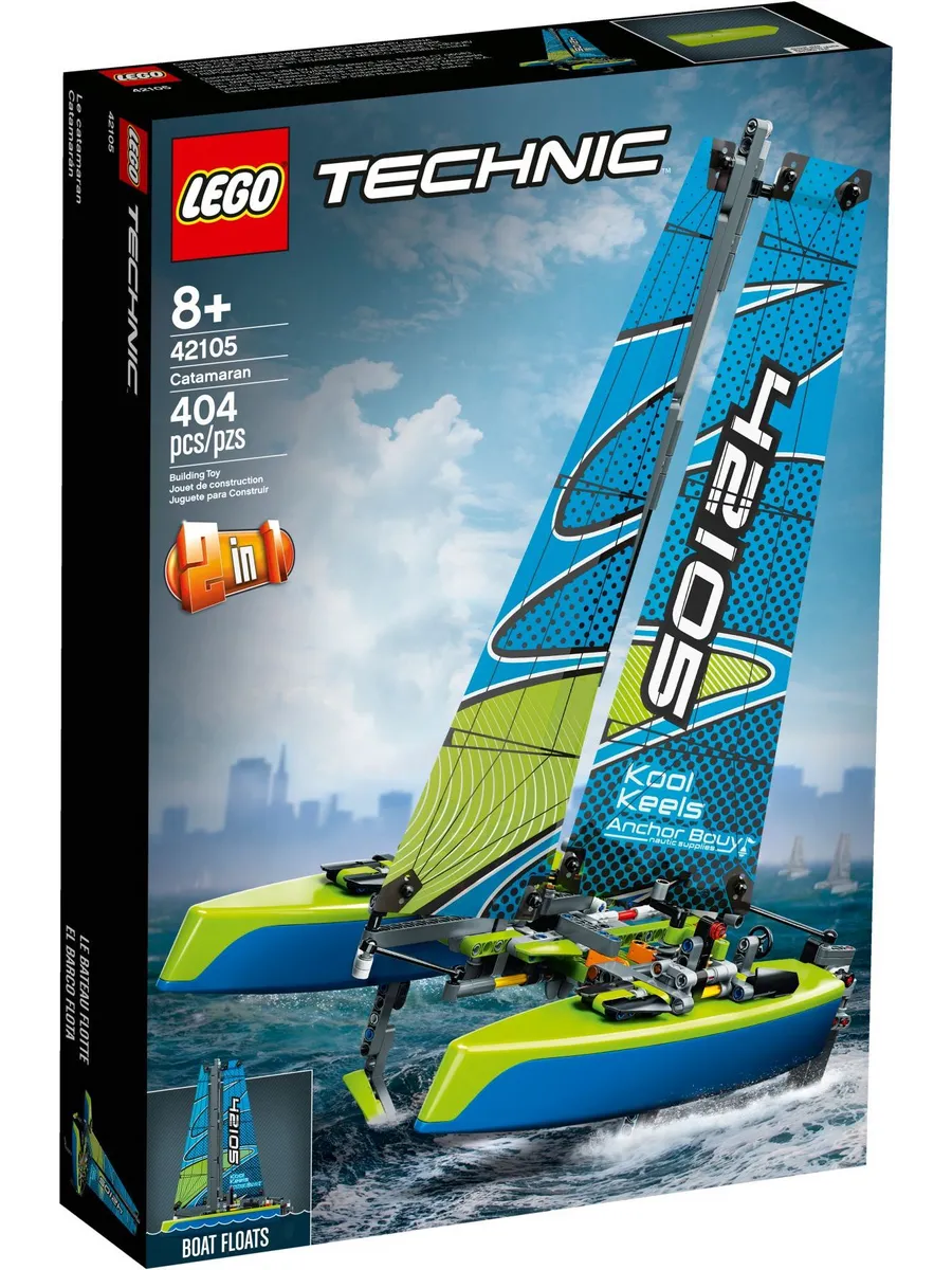 Конструктор LEGO Technic Катамаран 404 дет. - фото 1