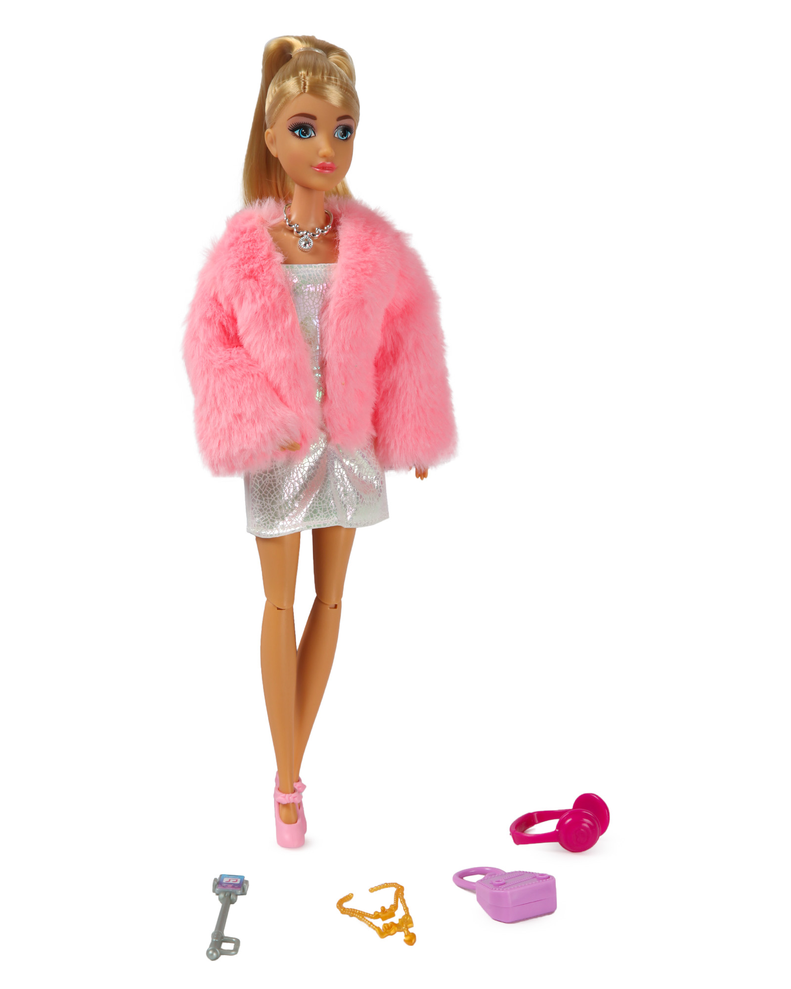 Кукла модельная Demi Star в шубке 616355 - фото 3