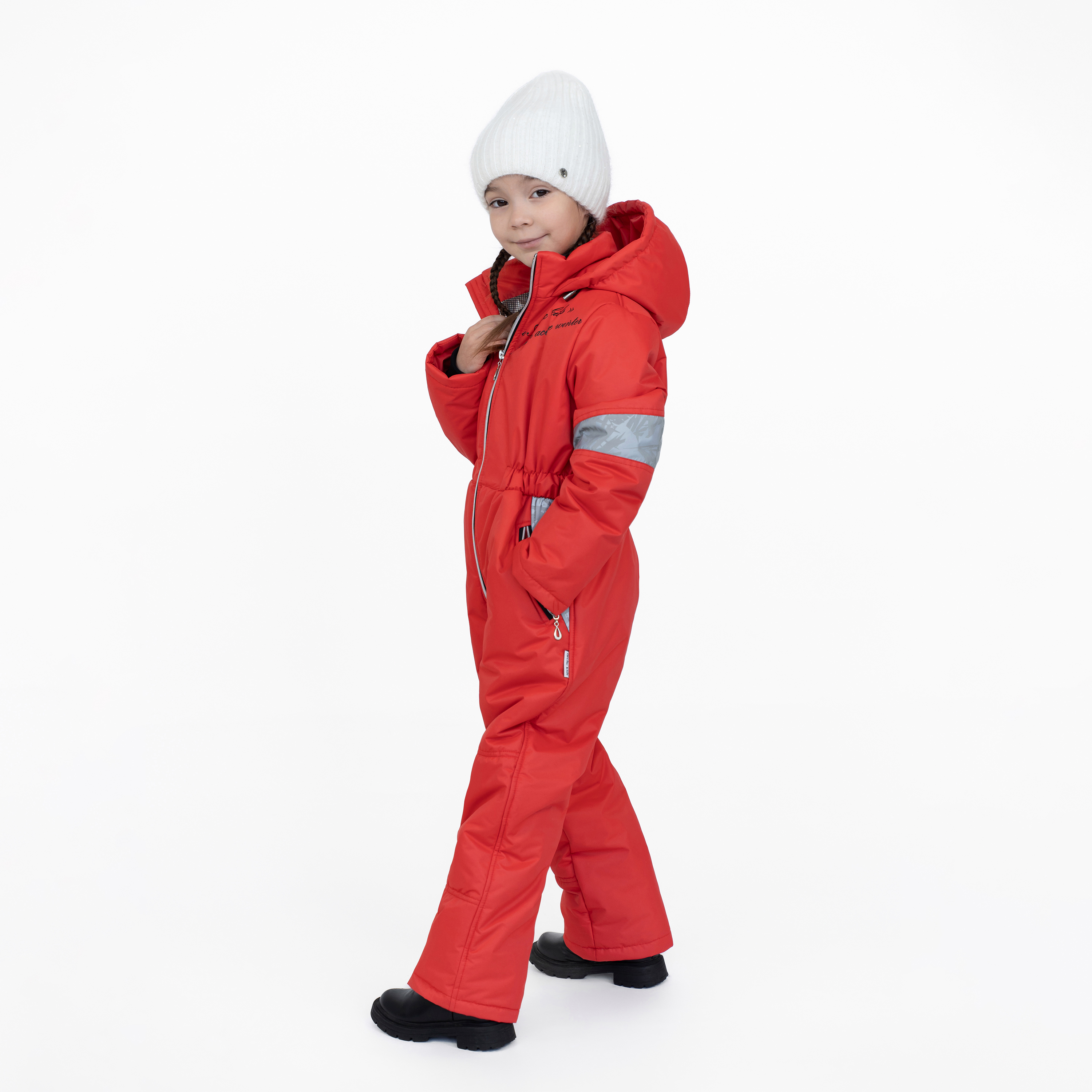 Комбинезон Arctic kids 30-041 красный - фото 1