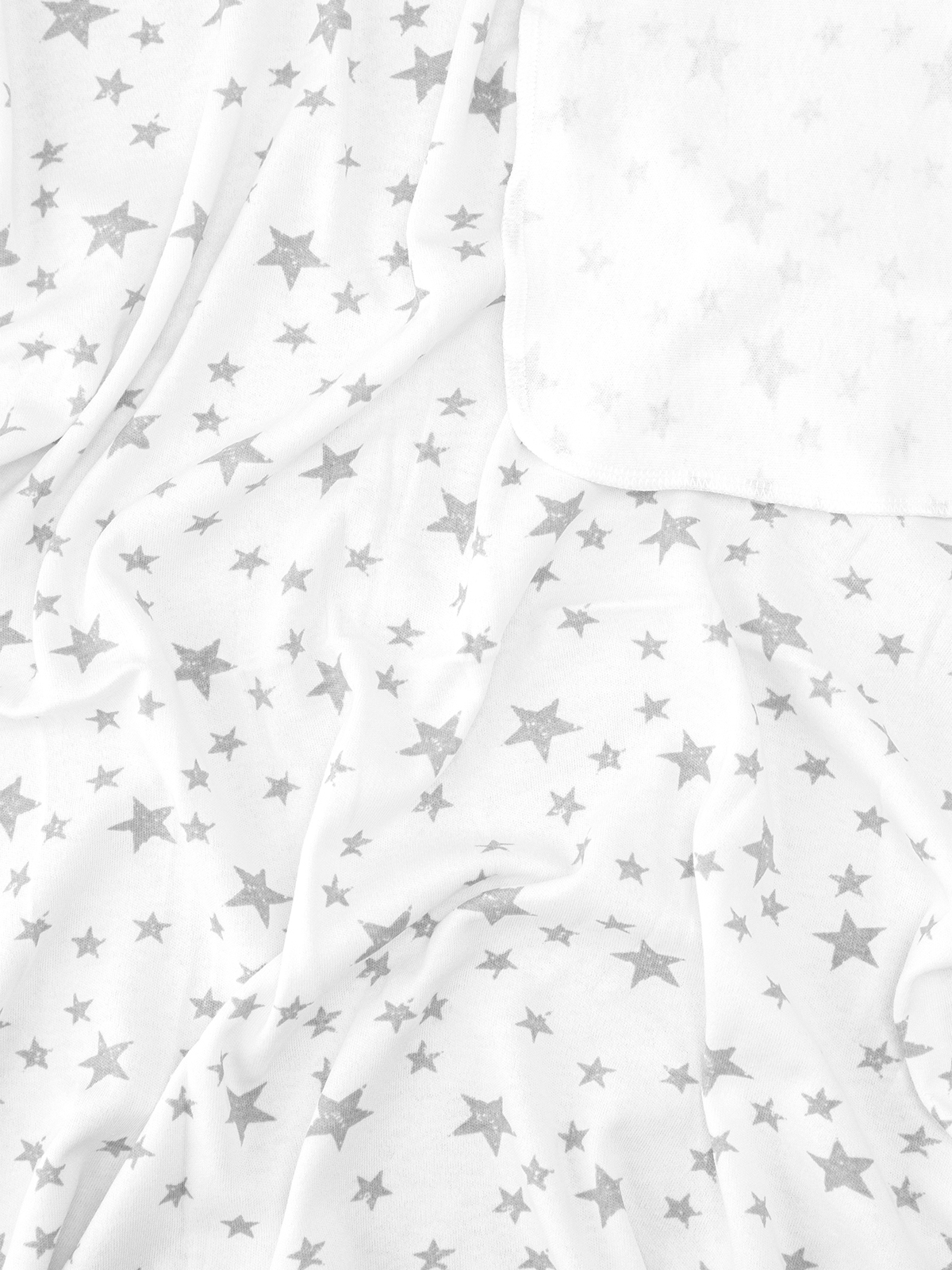 Пелёнка Mjolk Лисички Звёзды трикотаж 80х80 см 2 шт. - фото 5