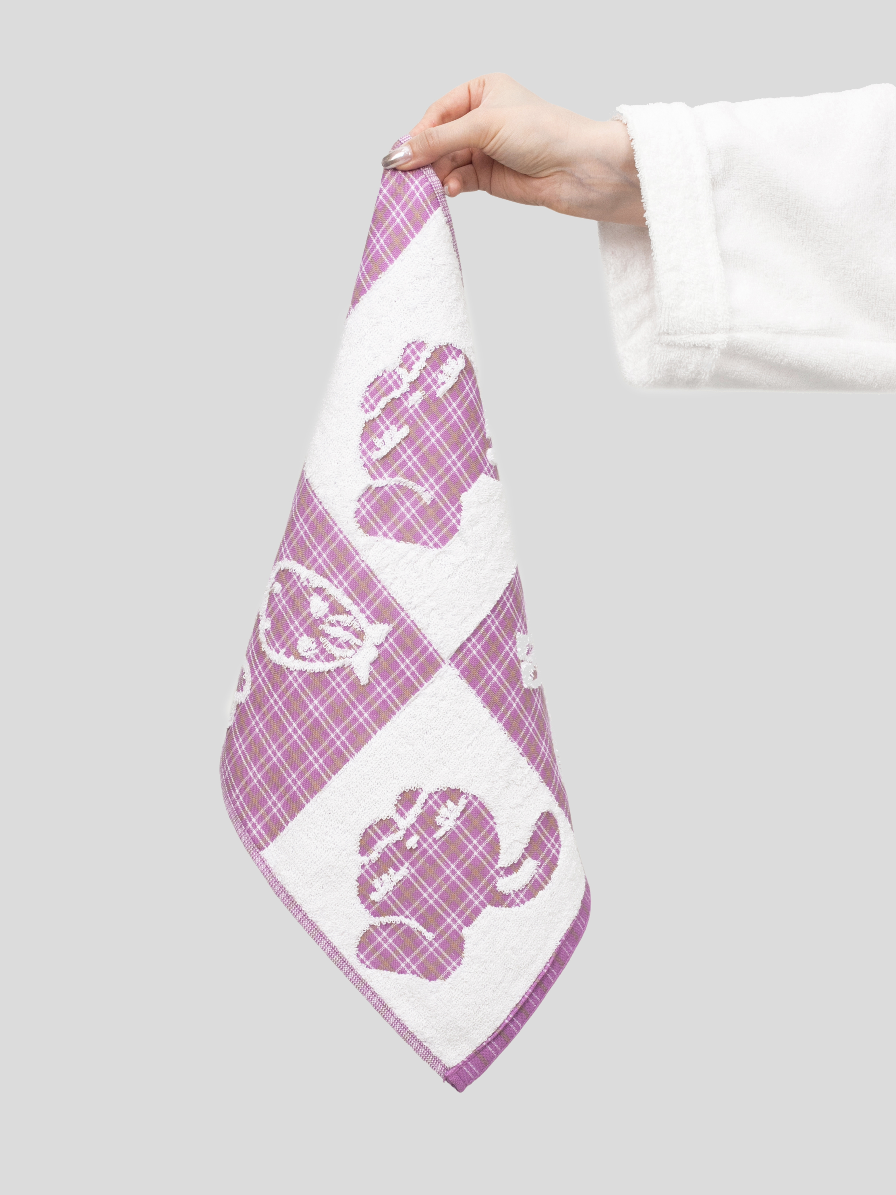 Полотенце Wellness ЗОО_1-75 Набор_2 34 x 76 см 2 шт. - фото 15