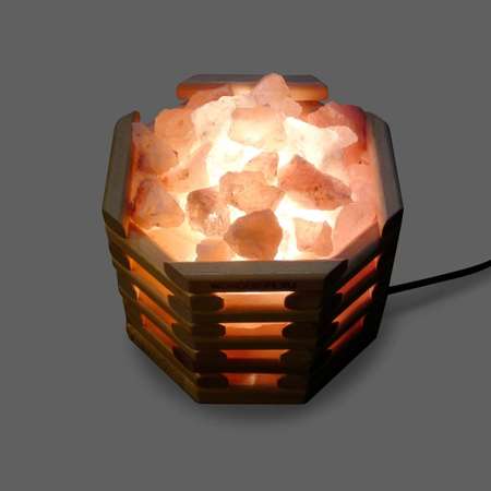 Солевая лампа Wonder Life Октагон Светлый 1.9-2.4кг Гималайская соль