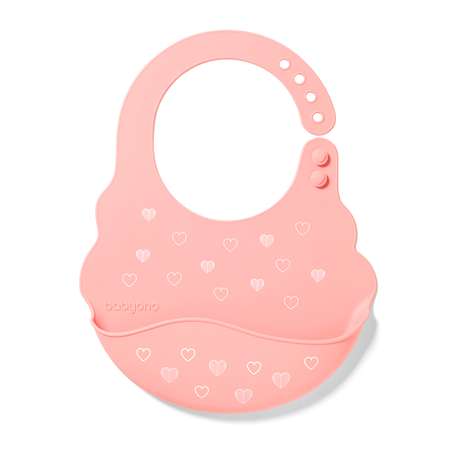 Нагрудник Babyono силикон 1 шт. в ассортименте