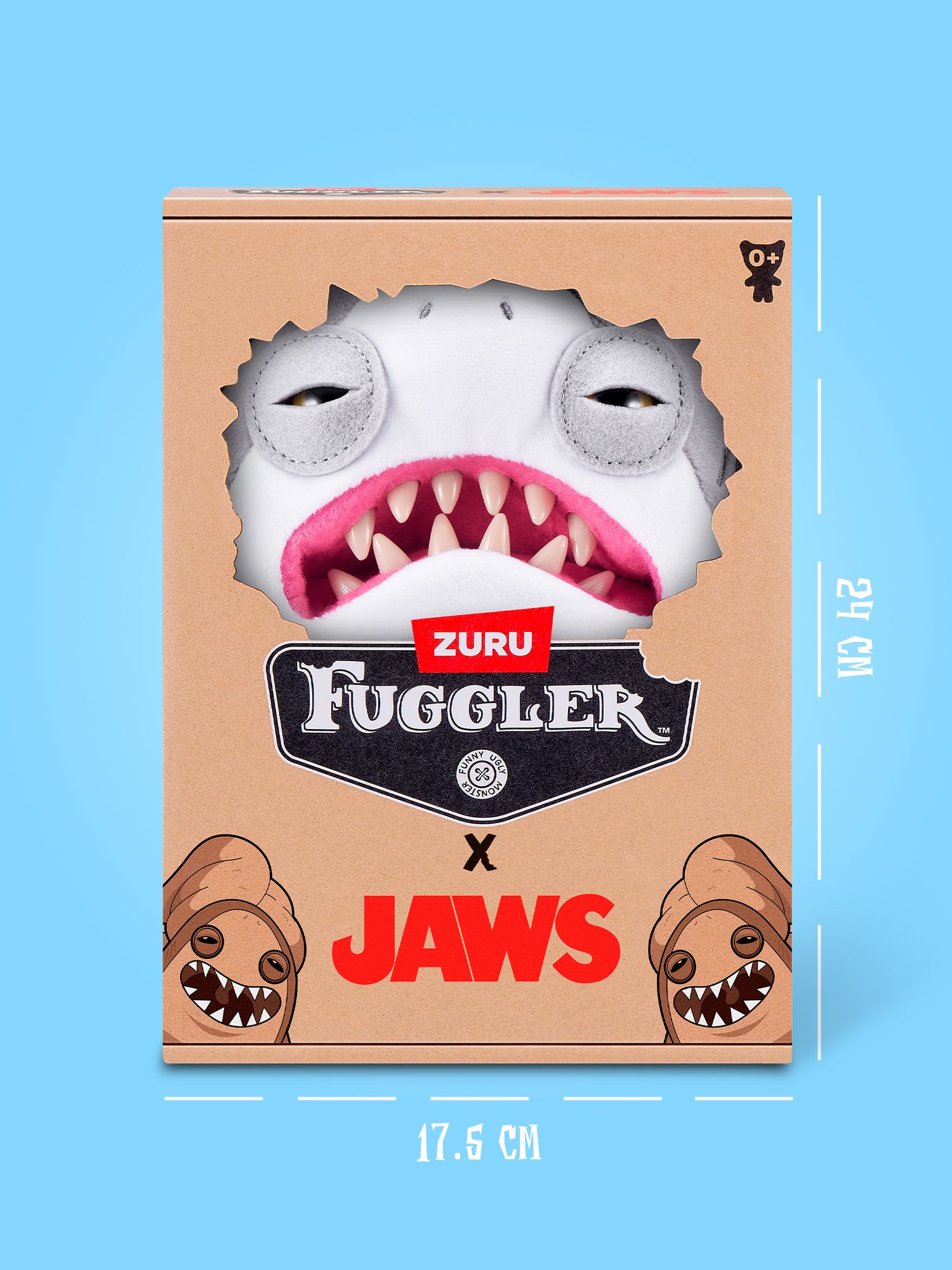 Мягкая игрушка Zuru FUGGLER Челюсти Акула - фото 3