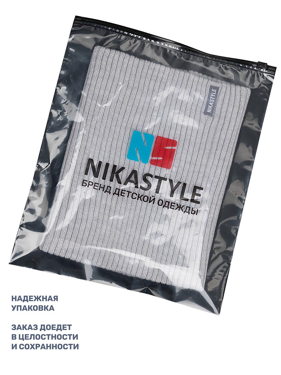 Снуд NIKASTYLE 17з15624 джинсовый - фото 6