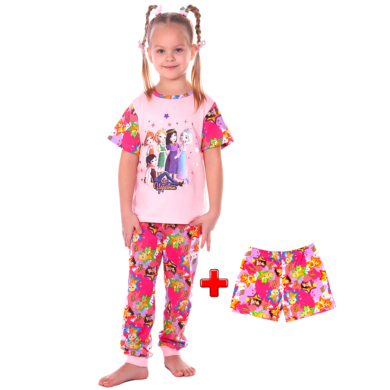 Пижама Царевны ДО-Детская Одежда S0411К/розовый1 - фото 2