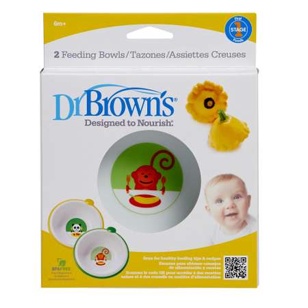 Тарелка Dr Browns 2 шт.
