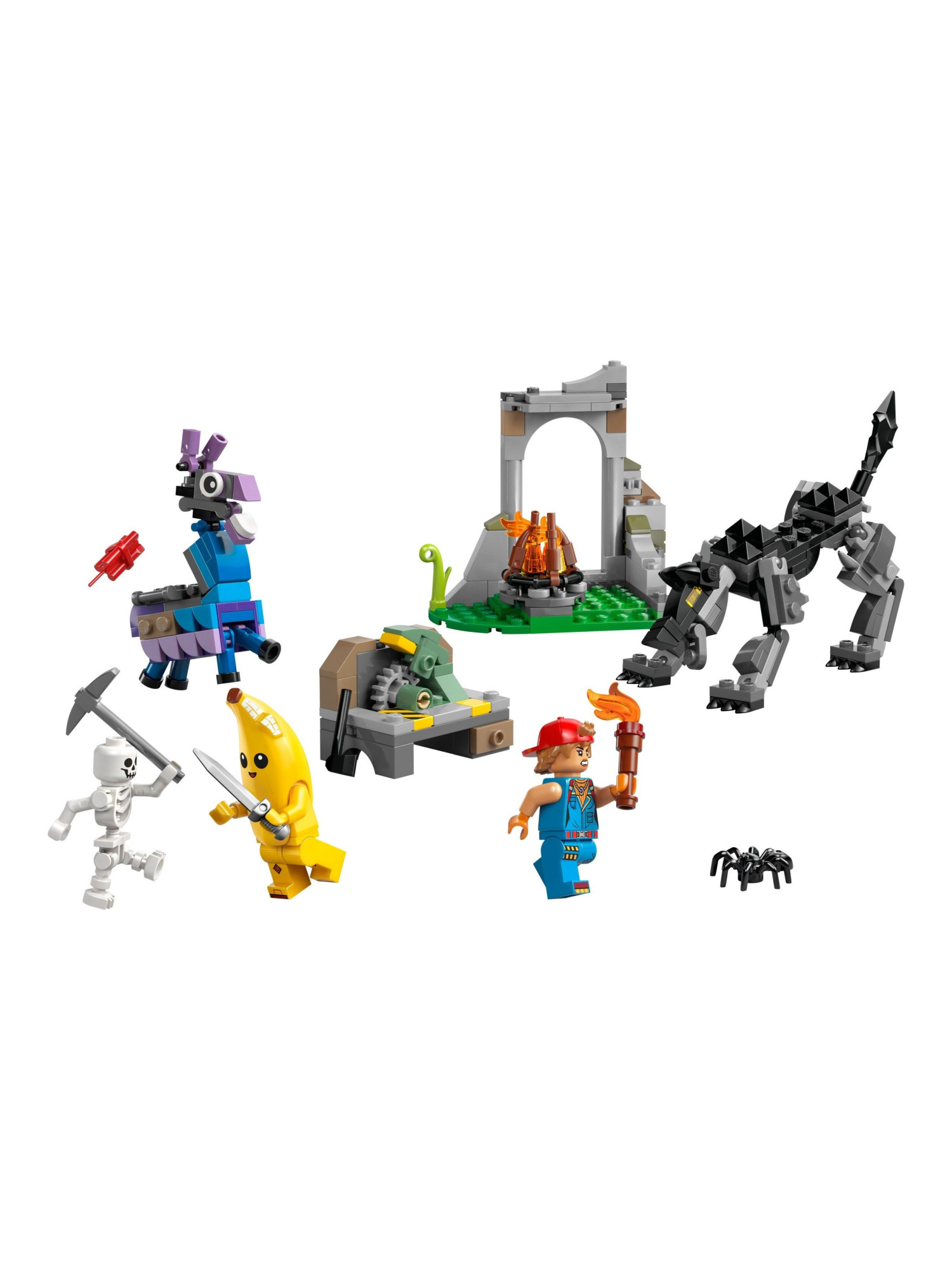 Конструктор LEGO Fortnite Лагерь Пили и Спаркплаг 250 дет. - фото 2