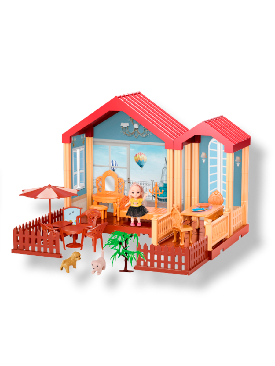 Домик для кукол SHARKTOYS с мебелью 11500007 - фото 3