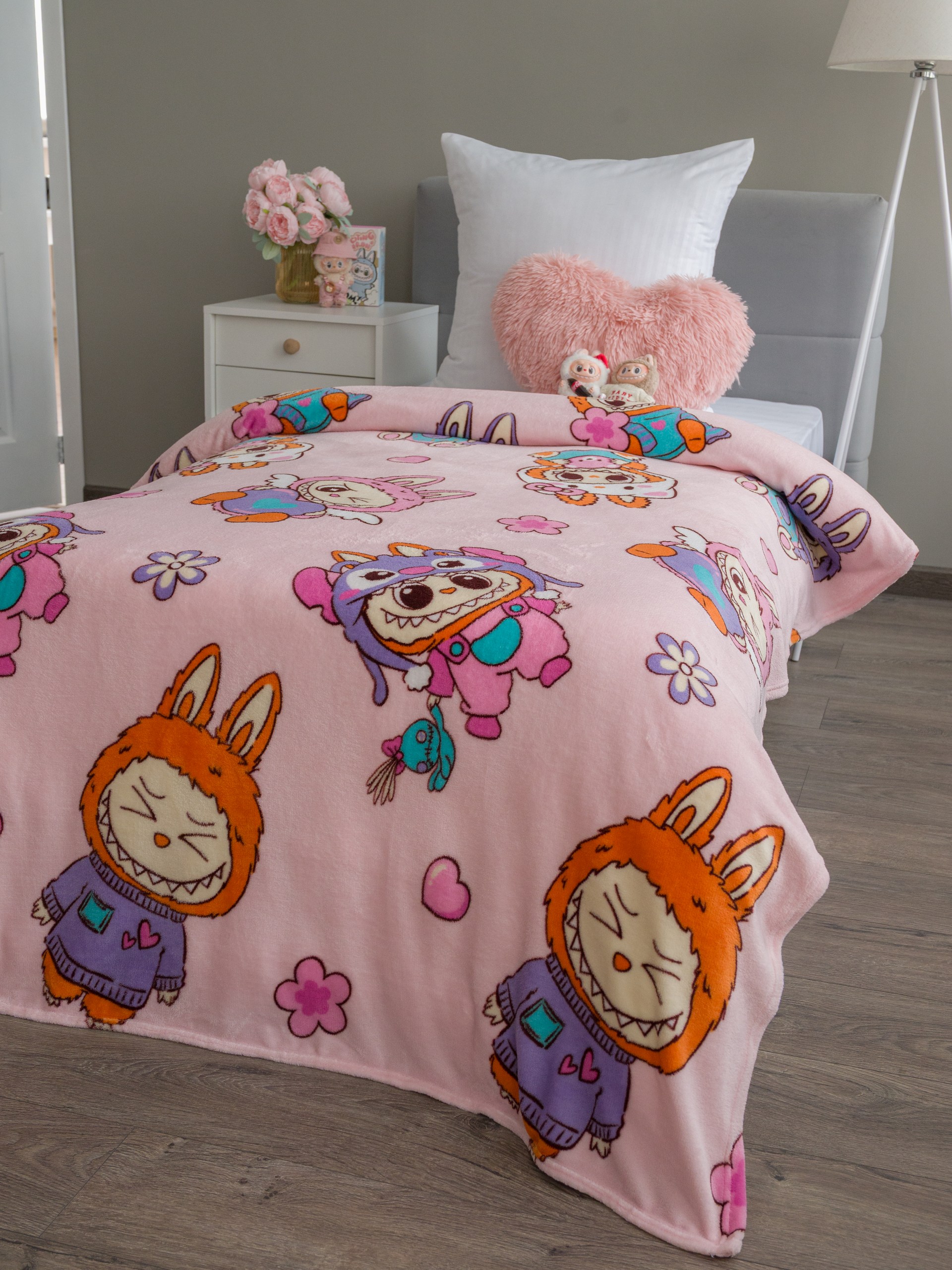 Плед Павлинка Аэро Софт Лабубу 100 x 150 см - фото 16