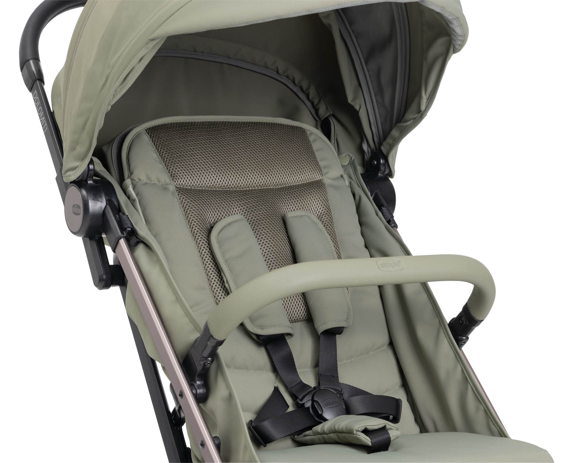 Коляска прогулочная Chicco Dolomiti от 0 до 4 лет Meadow зеленый - фото 11