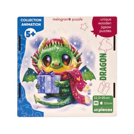 Пазл Melograno puzzle деревянный