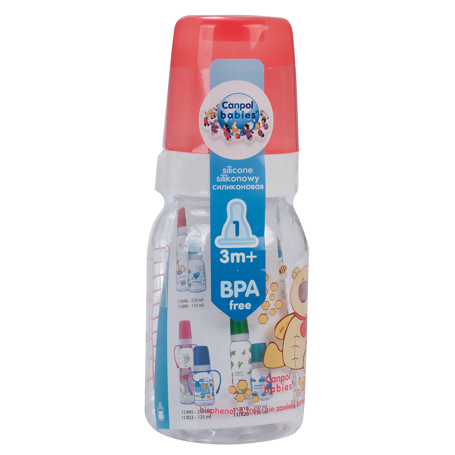 Бутылочка Canpol Babies 120 мл в ассортименте - фото 2