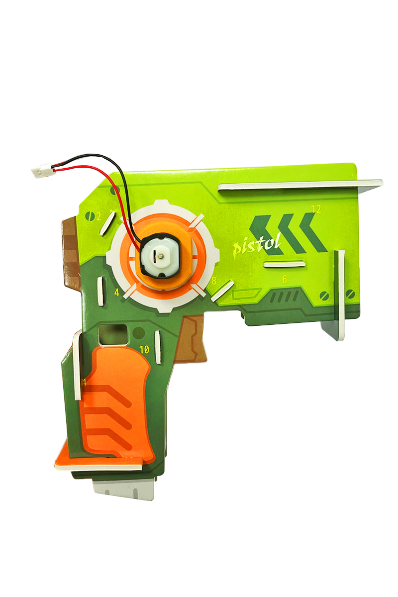 Конструктор SHARKTOYS Пистолет электронный - фото 4