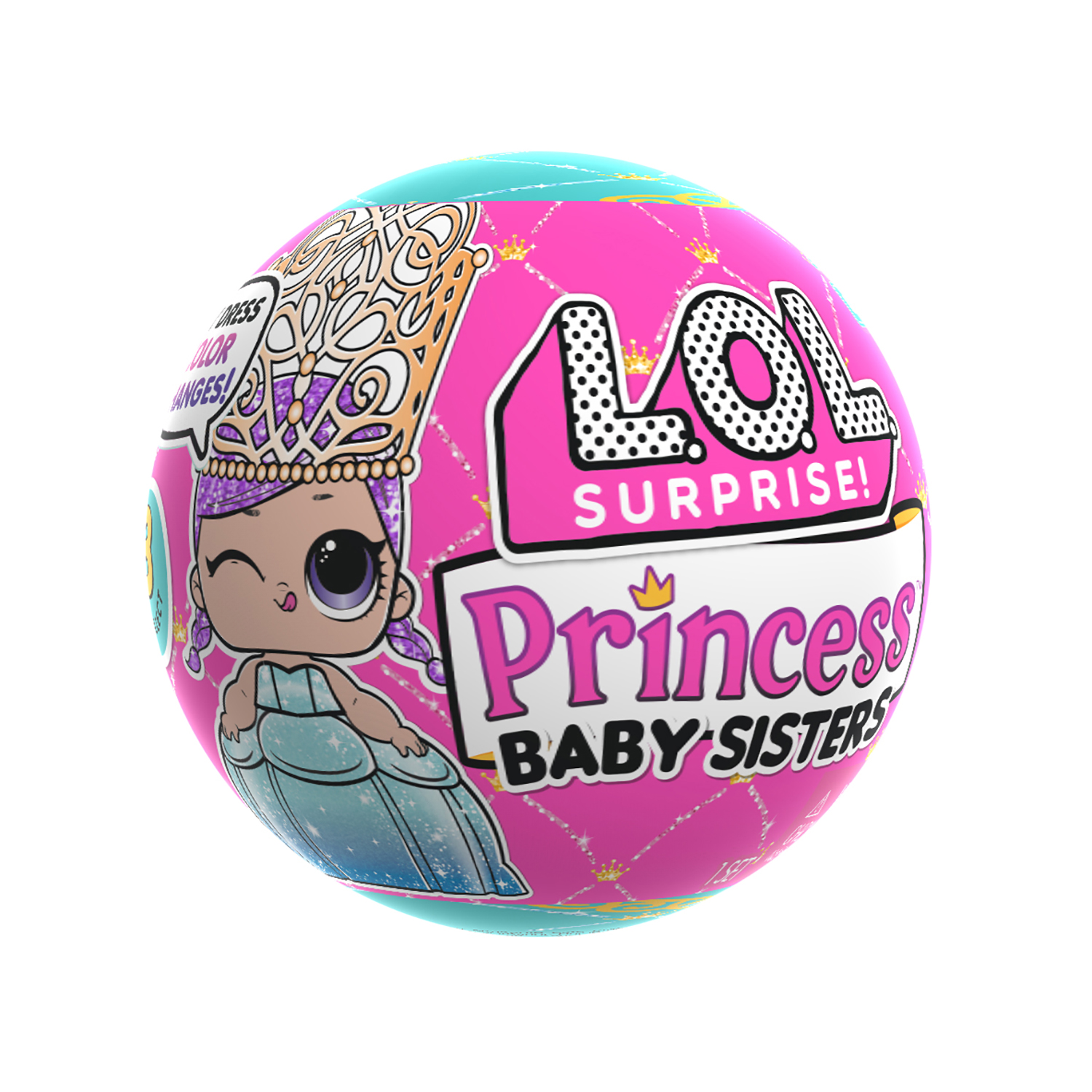 Кукла мини L.O.L. Surprise! Сестричка Принцессы 68368 - фото 1