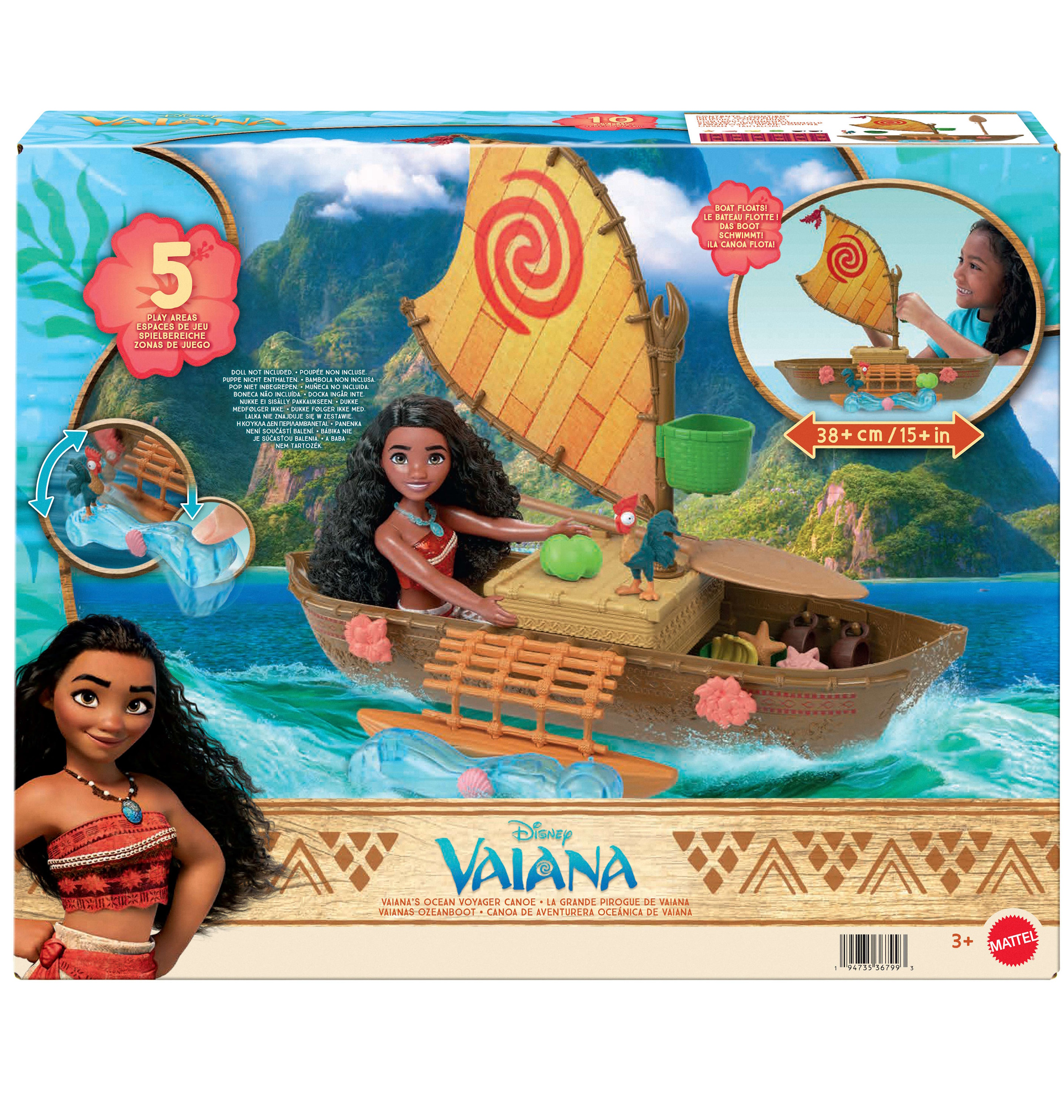 Игровой набор Disney Лодка-каноэ Моаны - фото 7
