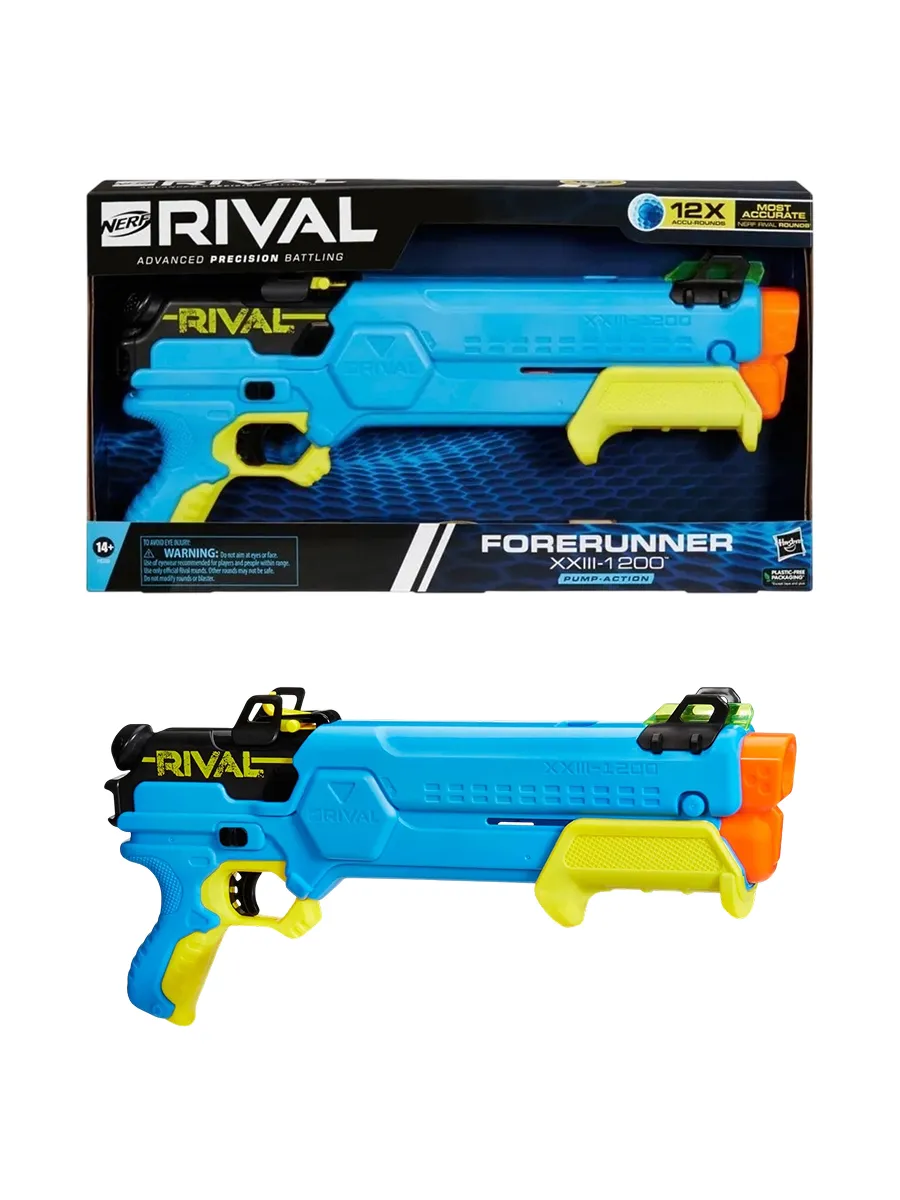 Бластер Nerf Rival forerunner и 12 дротиков - фото 5