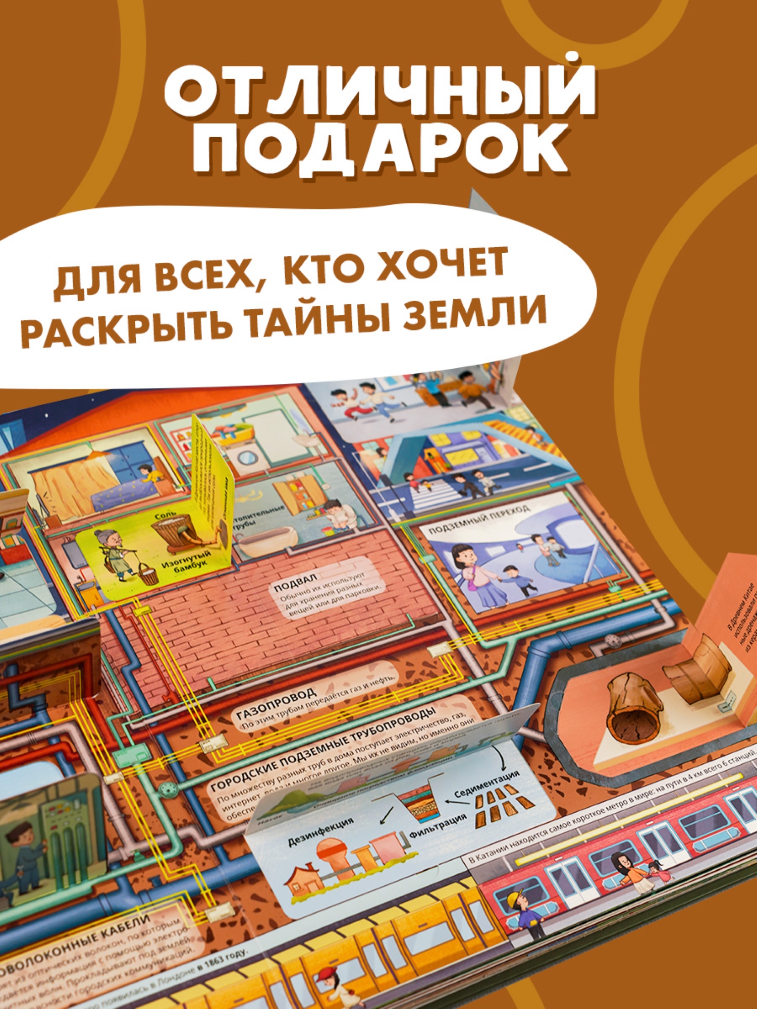 Книга АСТ На земле и под землёй - фото 5